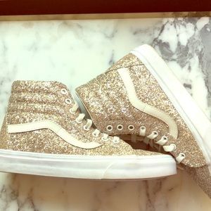 Glitter Hi-Top Vans
